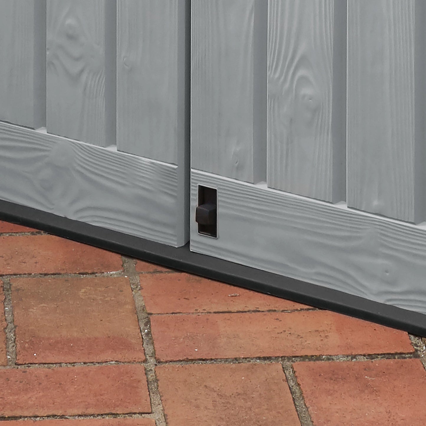 1200L Outdoor Garden Storage Box, Polypropylene Storage Unit, Grey